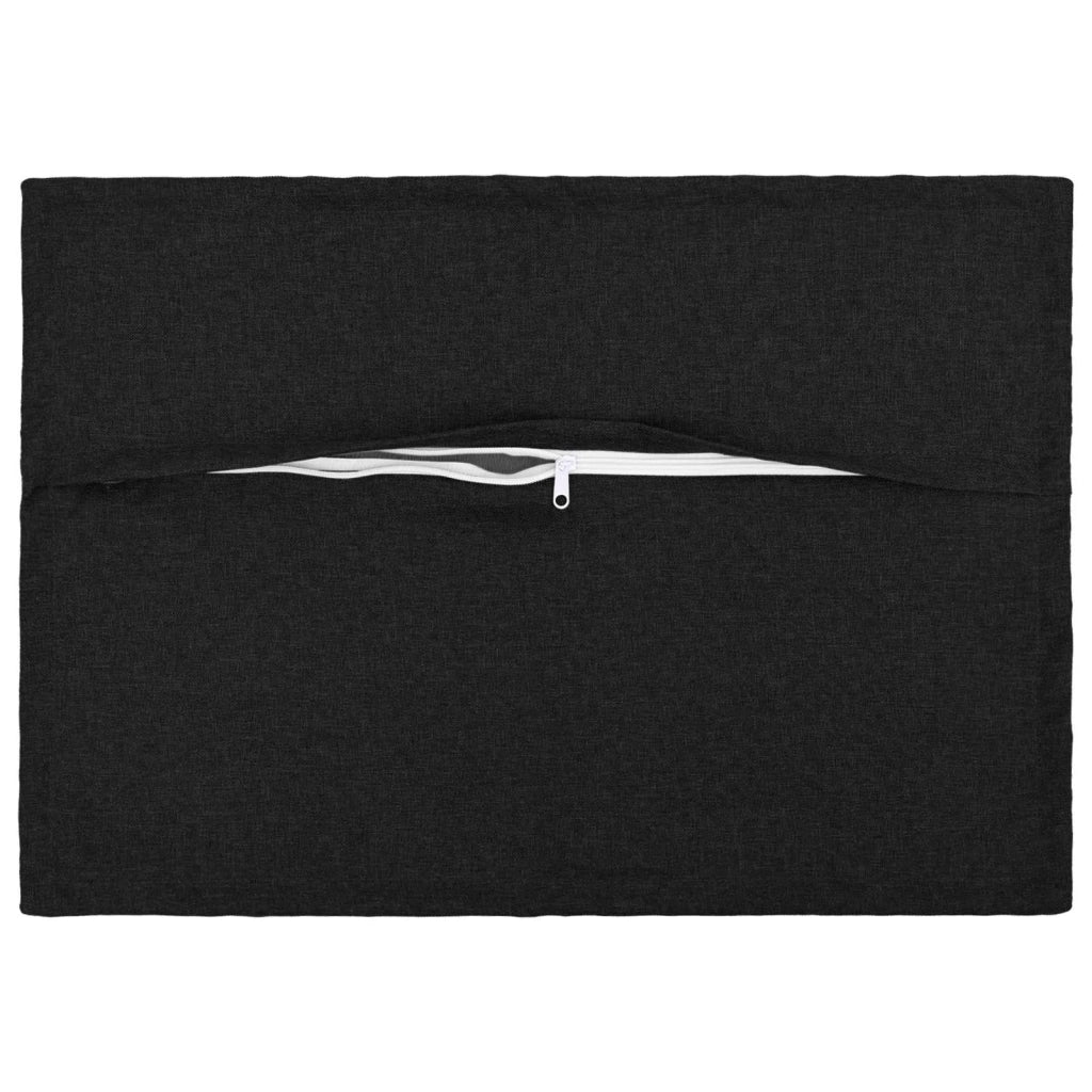 Federa 2 pcs HOUTEN Nero 30 x 50 cm Lino 916043