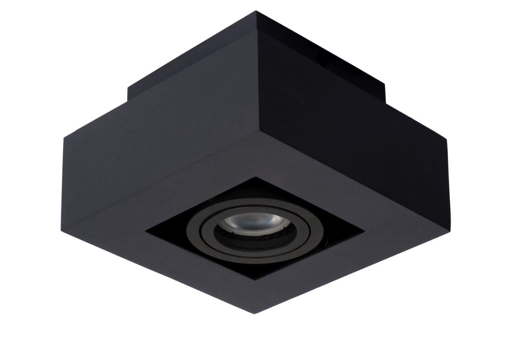 Lucide Xirax faretto soffitto nero GU10 5W 2200-3000K