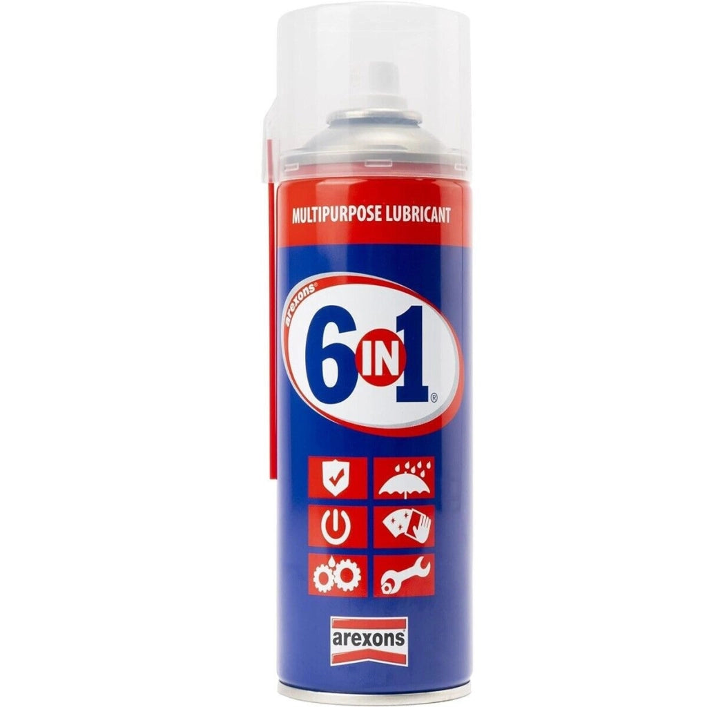 Arexons 6in1 Sbloccante Spray Multifunzione 200 Ml - Lubrificante Spray