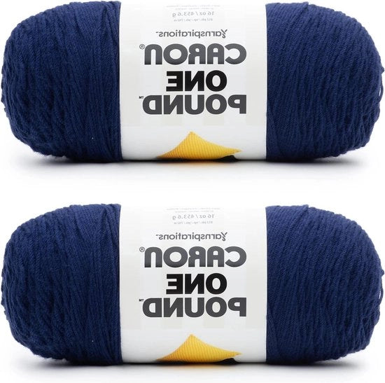 Un chilogrammo di lana notturna blu scuro 2 in 1 - alta qualità