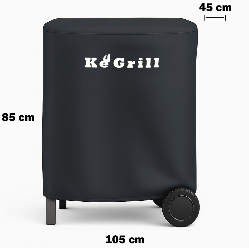 Copertura Impermeabile Barbecue Due Fuochi Protezione Cover Custodia Resistente