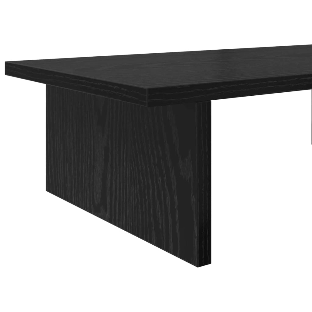 Supporto per Monitor Rovere Nero 100 x 27 x 15 cm 8009605