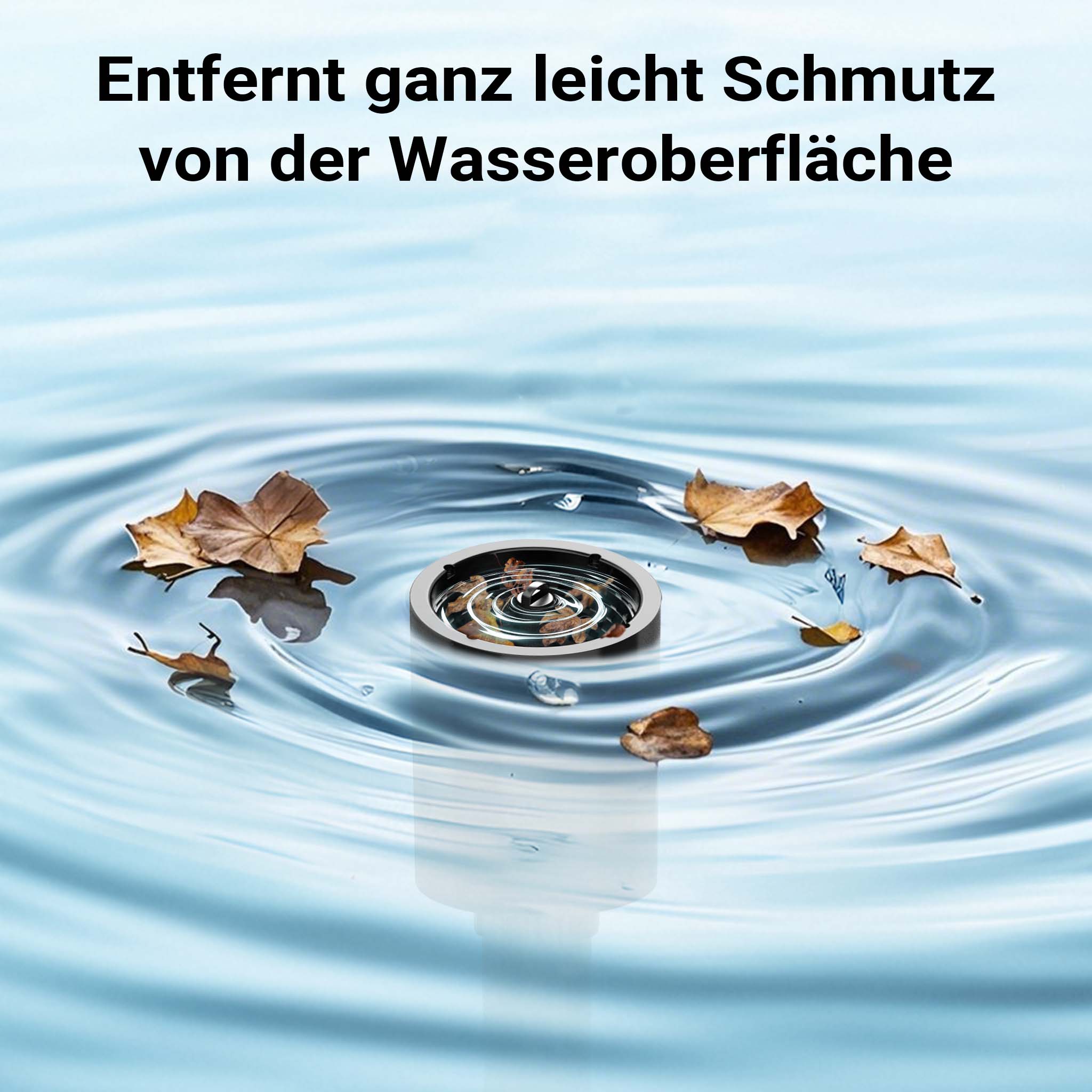 Skimmer di superficie CSP-40 per laghetti fino a 40 m², altezza regolabile 650–850 mm