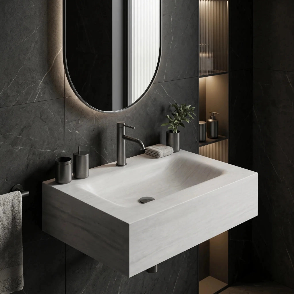 Lavabo Sospeso Rea Apollo Muralto Roma 70