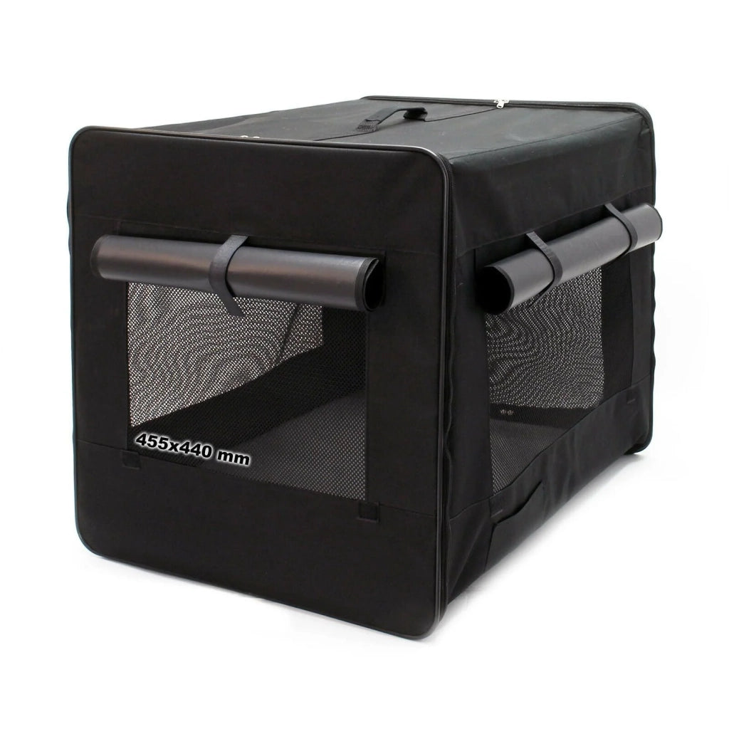 Gabbia da trasporto pieghevole XL 94 cm per cani e gatti box auto 16_0002931