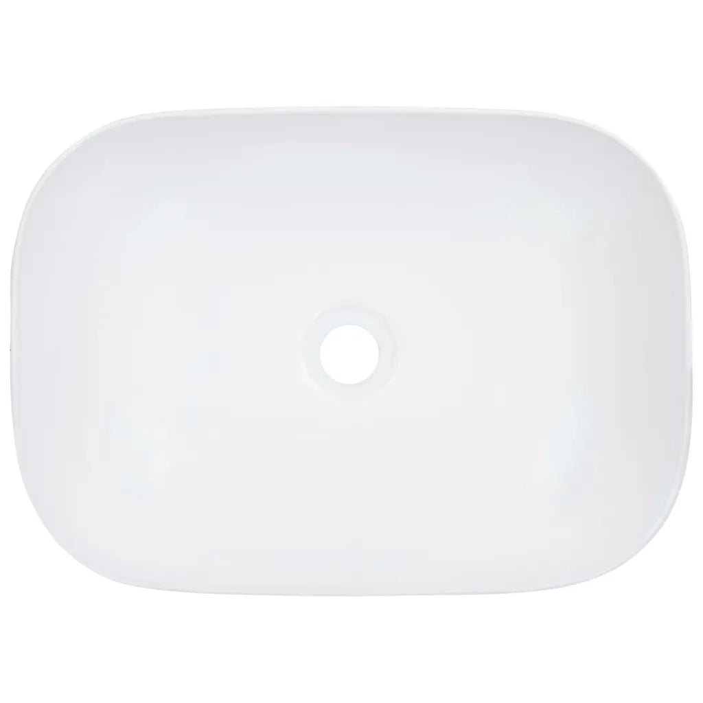 Lavandino 45,5x32x13 cm in Ceramica Bianco cod mxl 42432