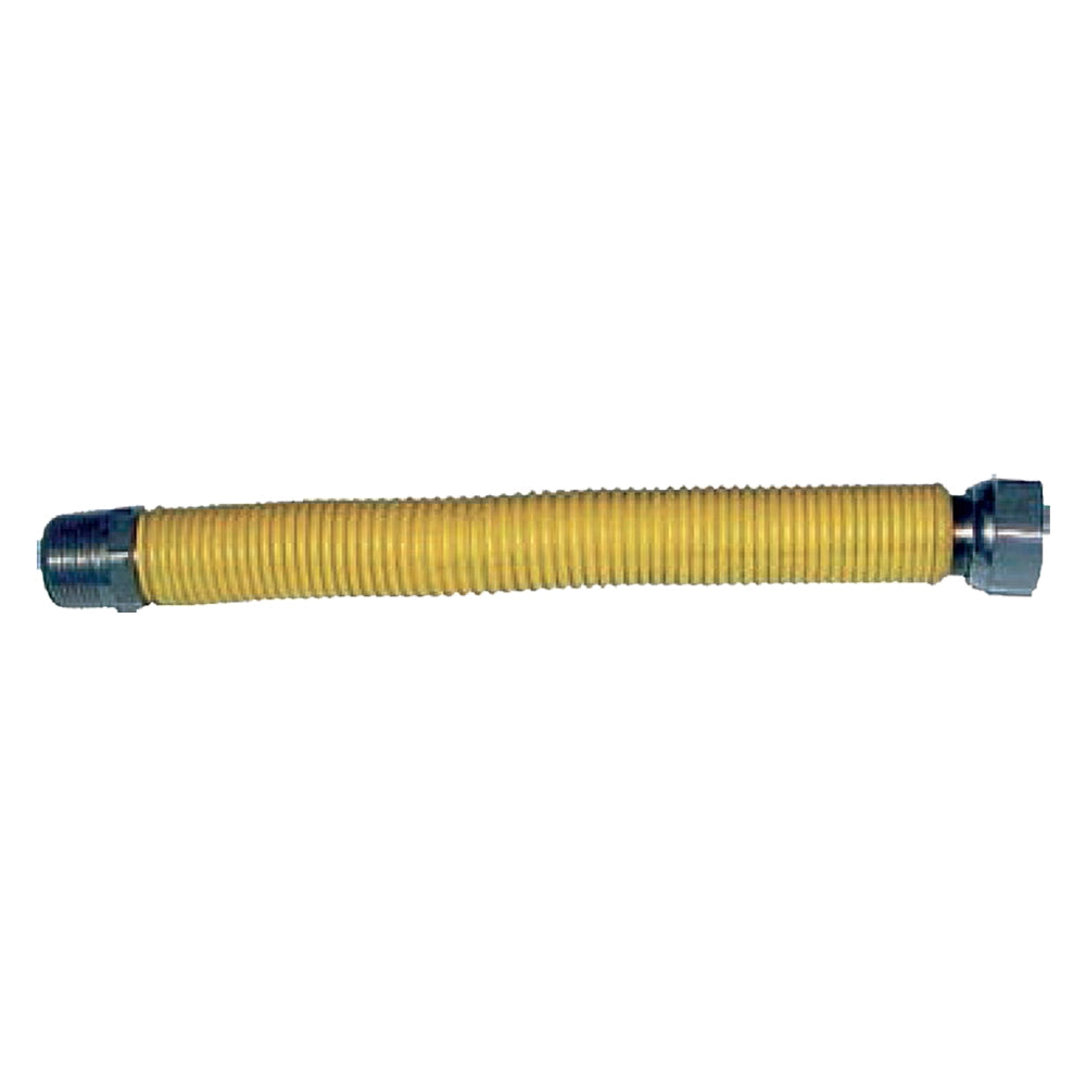 FLESSIBILE ESTENSIBILE RIVESTITO PER GAS MF 3/4' - da 200 a 400 mm - DN20
