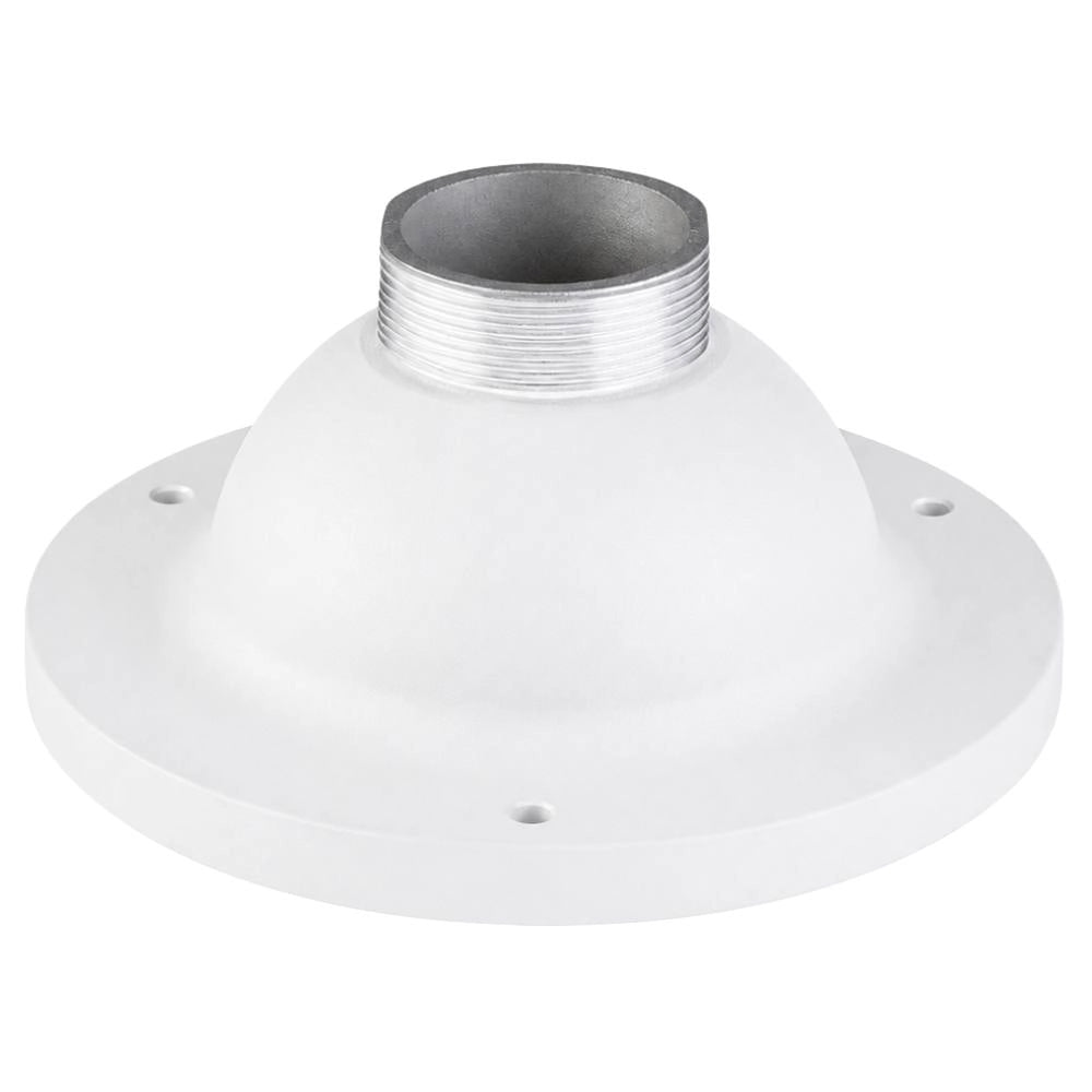 Base sovil per palo illuminazione da esterno *** colore bianco, confezione 1