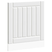 Pannello Lavastoviglie Lucca Bianco in Legno Multistrato