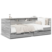 Divano letto | Sof¨¤ letto | Letto singolo con Cassetti senza Materasso 90x190 cm