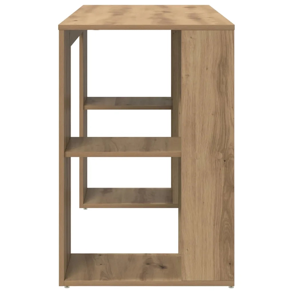 Scrivania con lo scaffale Rovere artigianale 130 x 50.5 x 75 cm 869505