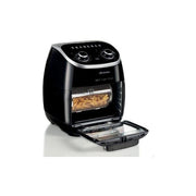 Ariete 4619 airy fryer oven - friggitrice ad aria e forno elettrico con girarrosto - cestello rotante - essiccatore - 2000 watt - 11 litri - nero