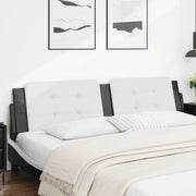 Cuscino Testiera Zadar Nero e Bianco 200 cm in Similpelle 374888