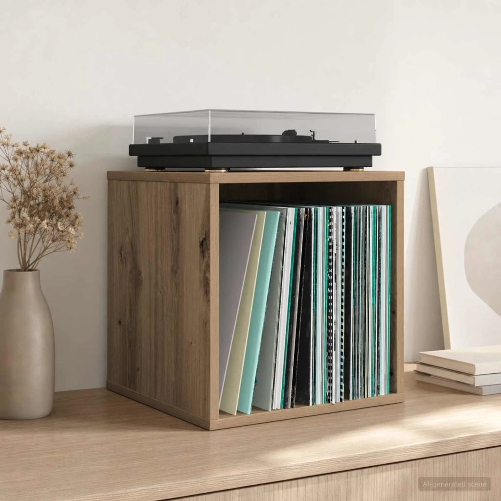 Scatola per album in vinile 2 pz Rovere Artigianale 8012857