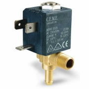 ELETTROVALVOLA VAPORE FERRO DA STIRO 90° 1/8 ANGOLARE CON BOBINA 4W - UNIVERSALE