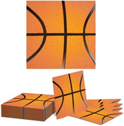 Serviette da basket 20 pezzi - Serviette in carta - Disegno da basket - Decorazioni da festa - Accessori da festa sportiva - 13 x 13 pollici