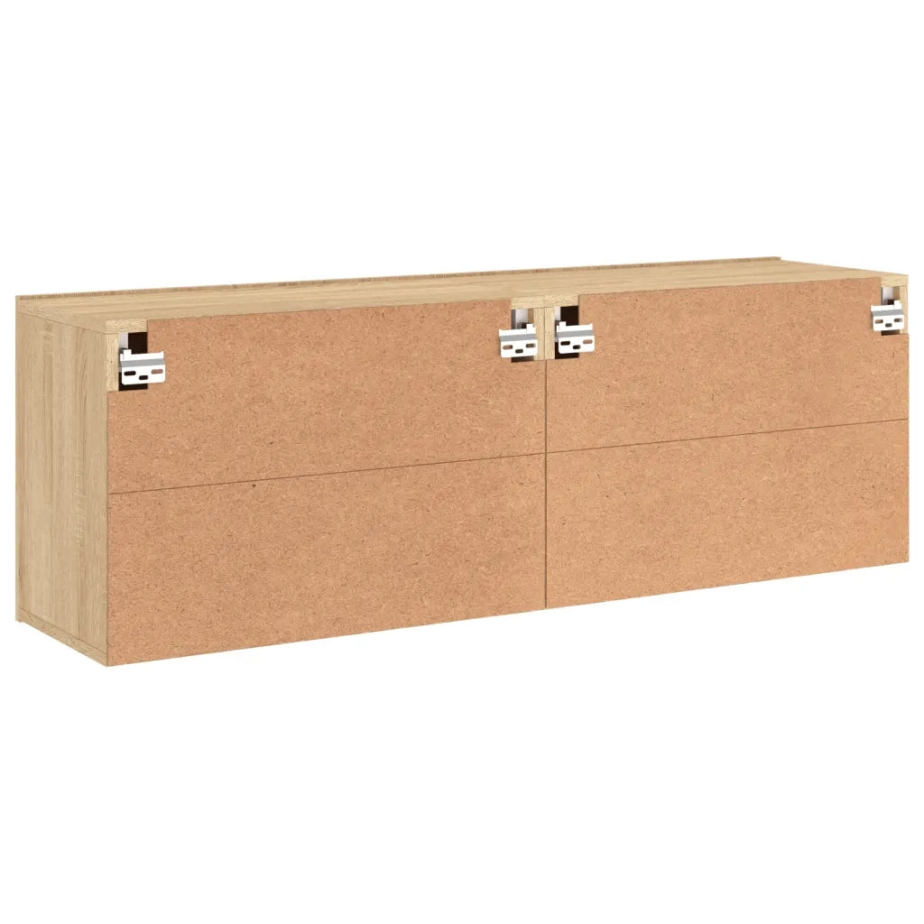 Mobili TV a Parete 2pz Rovere Sonoma 60x30x41 cm 836943