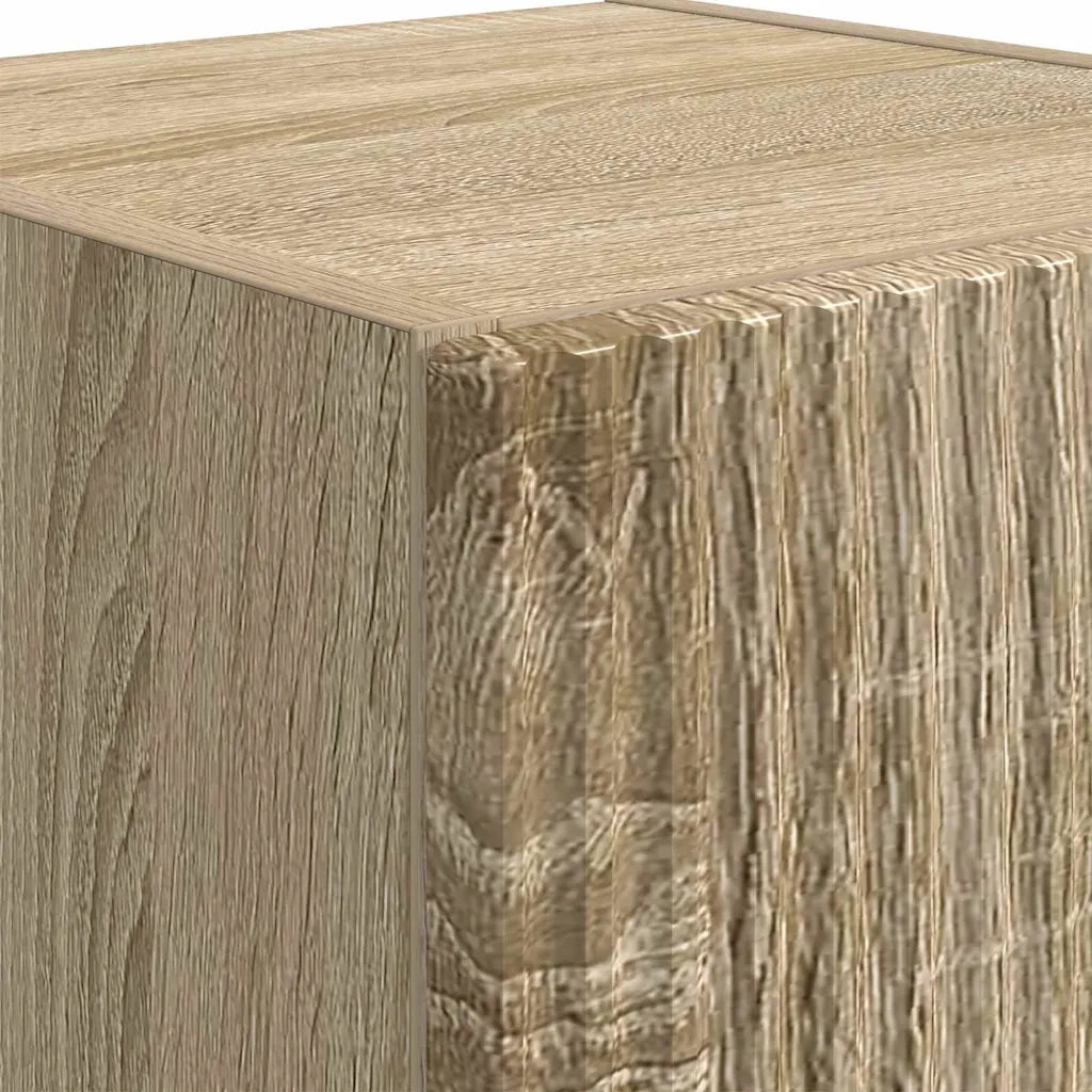 Mobile TV da parete Sonoma 30 x 31 x 80 cm Legno multistrato 892293