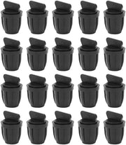 Elettrovalvole per irrigazione a goccia - 20 pezzi - Blocco automatico - Drip Irrigazione - Risparmio d'acqua - Giardinaggio - Adatto per giardini - Formato 8/11