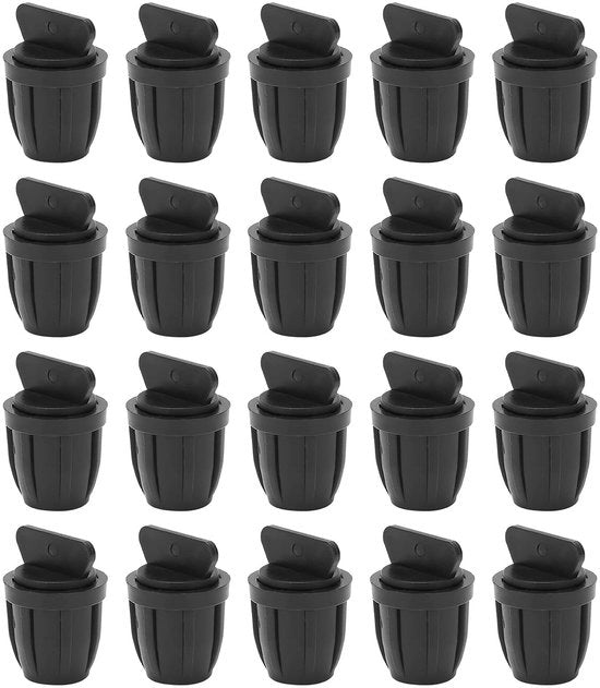Elettrovalvole per irrigazione a goccia - 20 pezzi - Blocco automatico - Drip Irrigazione - Risparmio d'acqua - Giardinaggio - Adatto per giardini - Formato 8/11