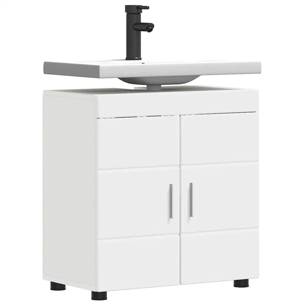 Set di Armadi da Bagno TULUM Bianco 60 x 34 x 63 cm 880321