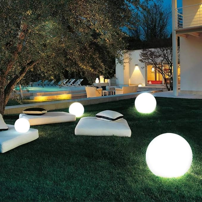 LAMPADA A SFERA PER ESTERNO OPALE BIANCA Ø 200 mm - IDEAL STAR