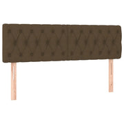 Testiera | Testata Marrone Scuro 160x7x78/88 cm in Tessuto