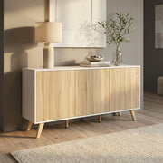 Madia Moderna con tre ante in Legno Composito cm 150x39 5x75 - WILLO