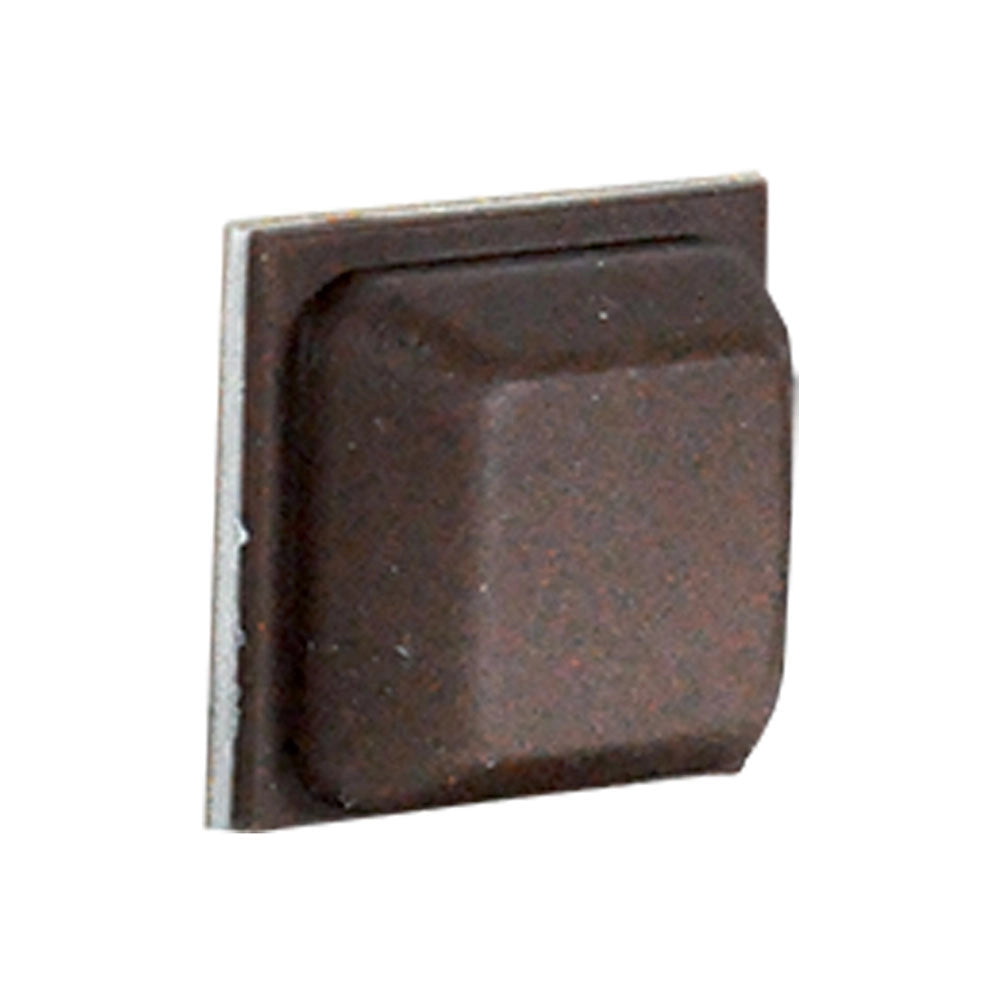 PARACOLPI mm 15 x 15 x 6 - pz  8 marroni  - Blister Koncreto