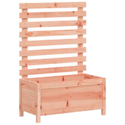 Aiuola rialzata/fioriera con supporto 79 x 39,5 x 114 cm abete Douglas massello marrone 02_0038219