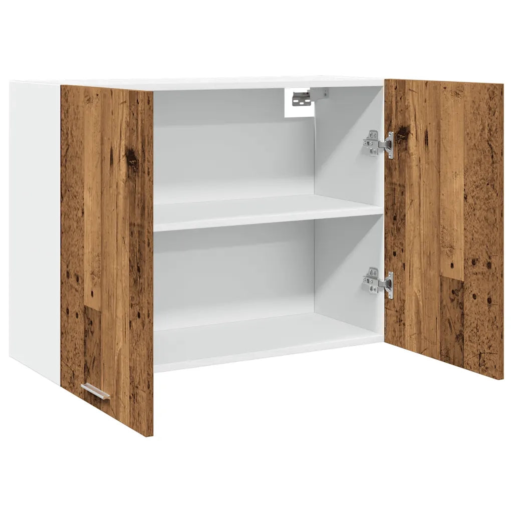 vidaXL Mobile Pensile “Lyon” Legno Antico 80x31x60 cm