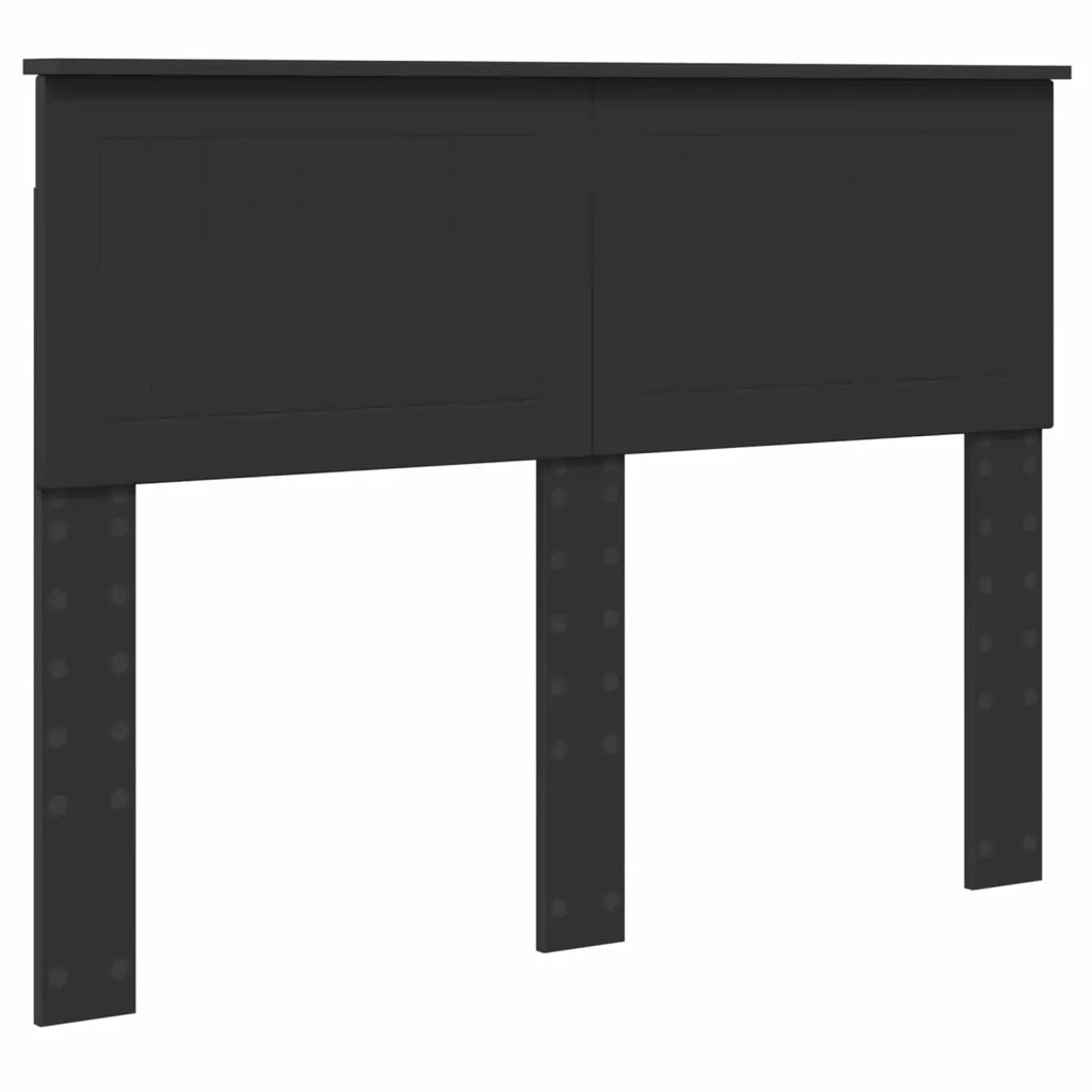 Letto con Contenitore Nero 135 x 190 cm Legno multistrato 3410806