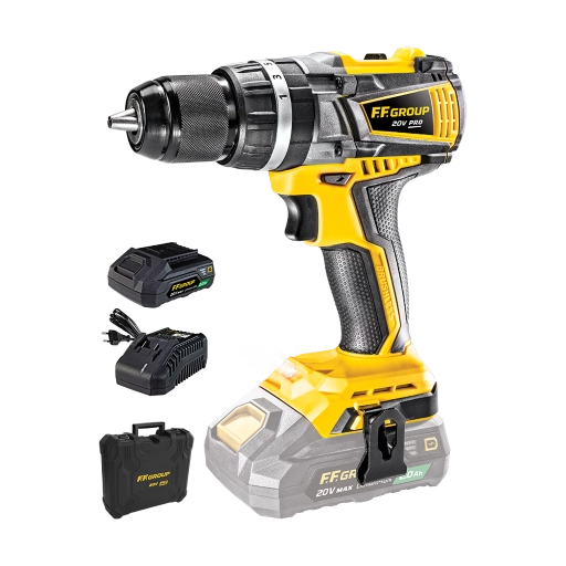 MARTELLO PERFORATORE A BATTERIA 2,0Ah CHD/60-BL 20V PRO BENMAN FF GROUP