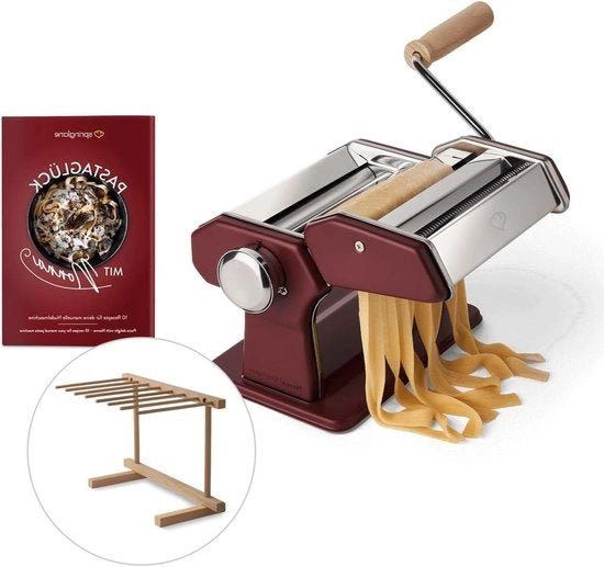 Macchina per la Pasta inclusa Asciugatrice e 3 Attacchi per Tagliare Spagna Lasagna Tagliatelle