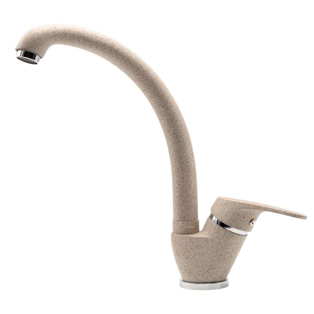Ogomondo set 2 pezzi miscelatore avena 2 oslo orientabile in ottone per lavello cucina