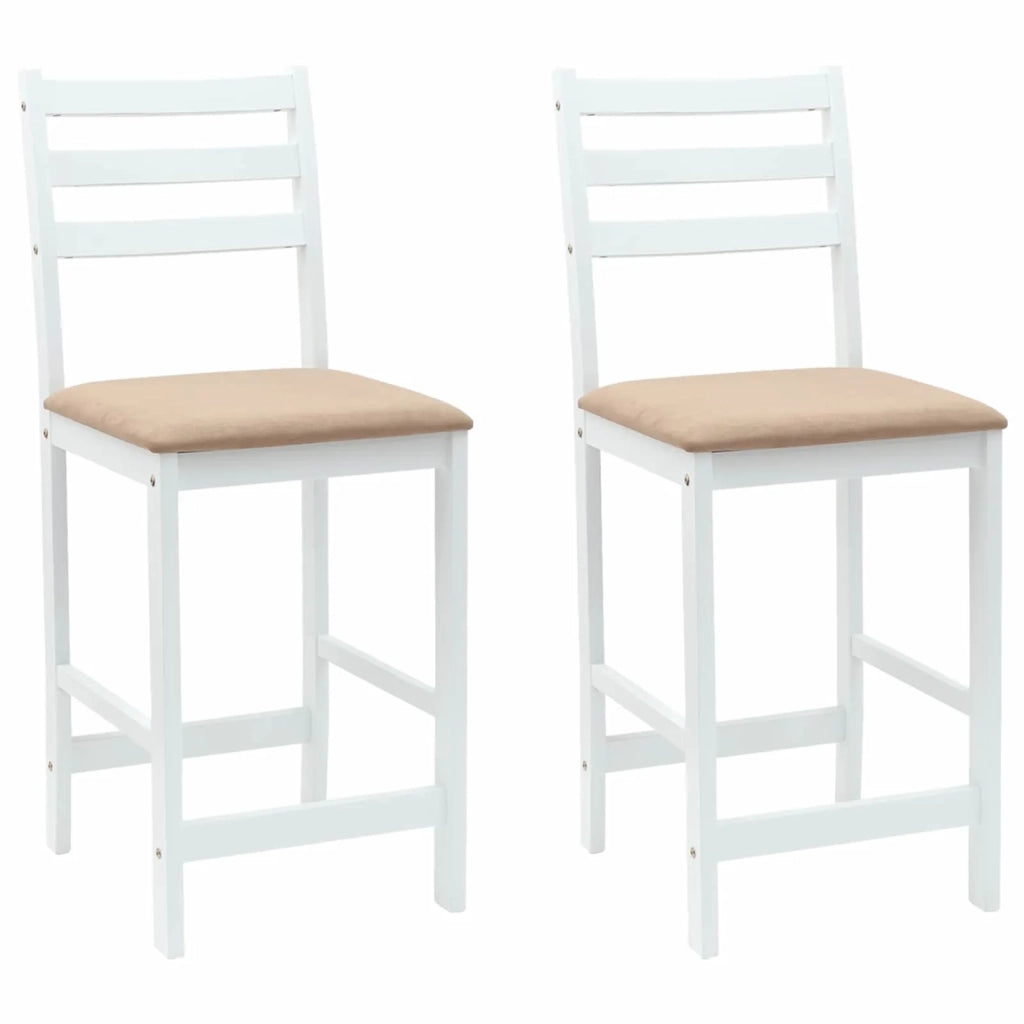 Sedie da pranzo 2 pcs Bianco 40 x 47,5 x 99,5 cm 42020472