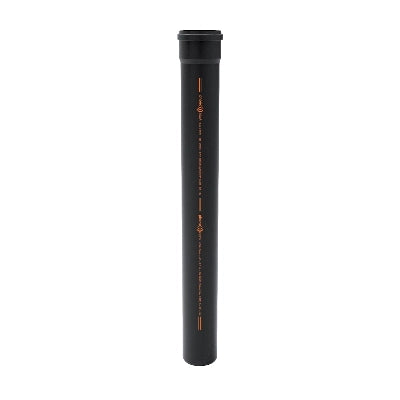 TUBO PHONO BLACK 1 BICCHIERE- Diam. 100 lungh. 1000- NICOL- pezzi 1