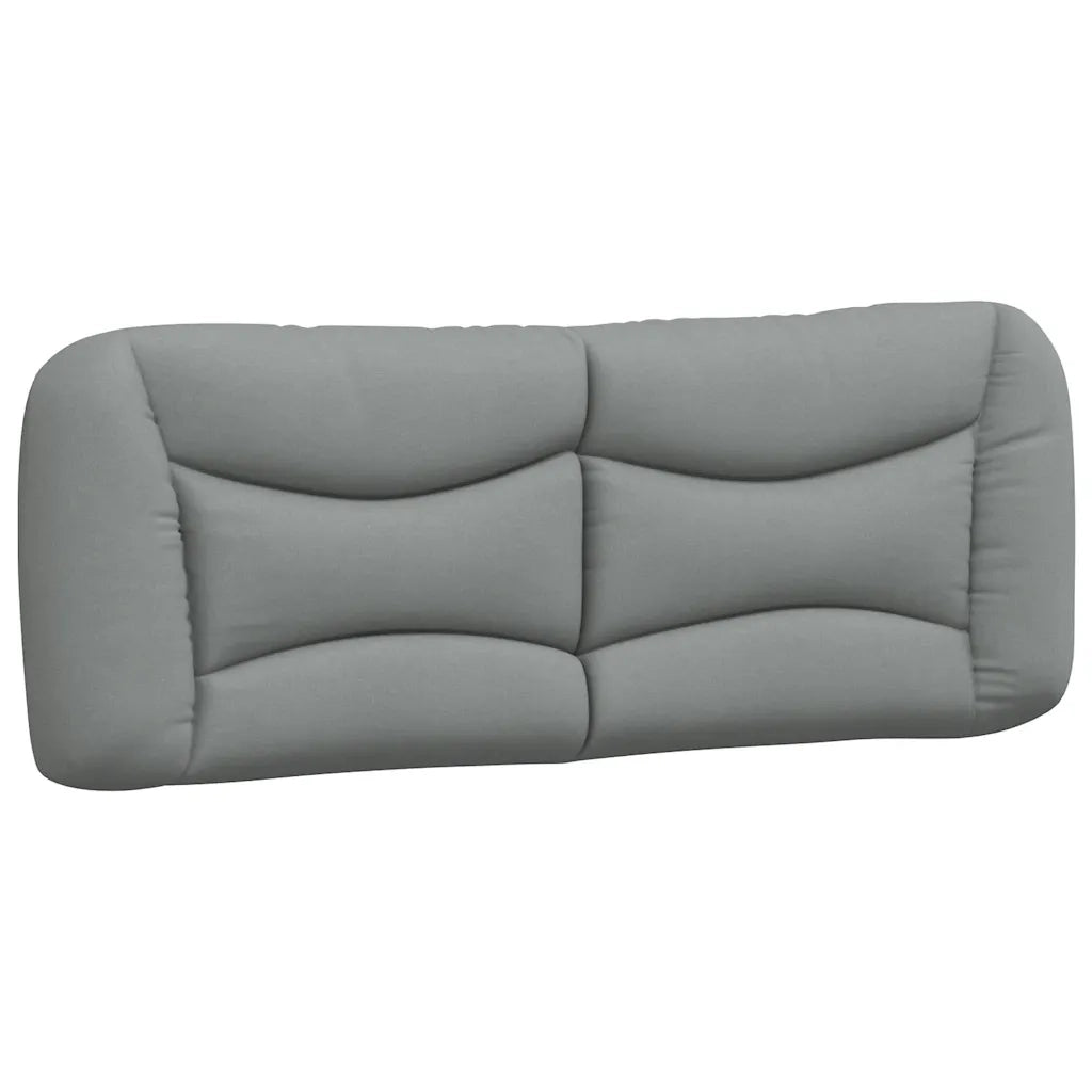 Giroletto senza Materasso-Struttura Letto Hvar Grigio Chiaro 120x200 cm Tessuto