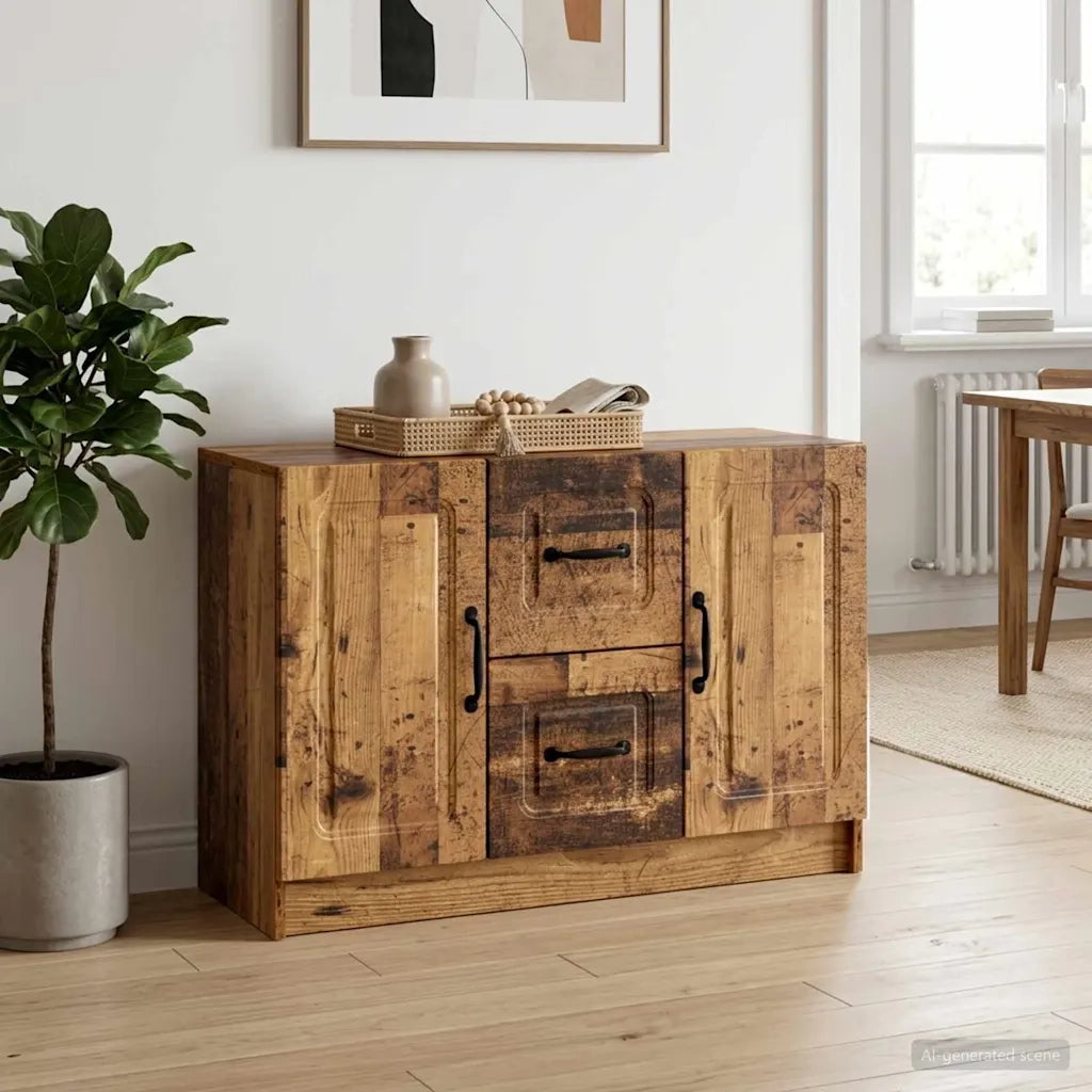 Credenza Legno antico 89 x 34,5 x 57 cm Legno ingegnerizzato 895813