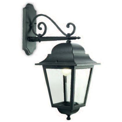 Lampada Applique in Basso Colore Grigio per Esterno Linea Maxi Quadrata Livos