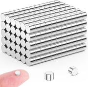50 pezzi magneti mini 4 mm x 3 mm forti, magneti per frigorifero, magneti rotondi piccoli, magneti per lavagne magnetiche, magneti per bacheche magnetiche, magneti per foto per hobby, casa, ufficio