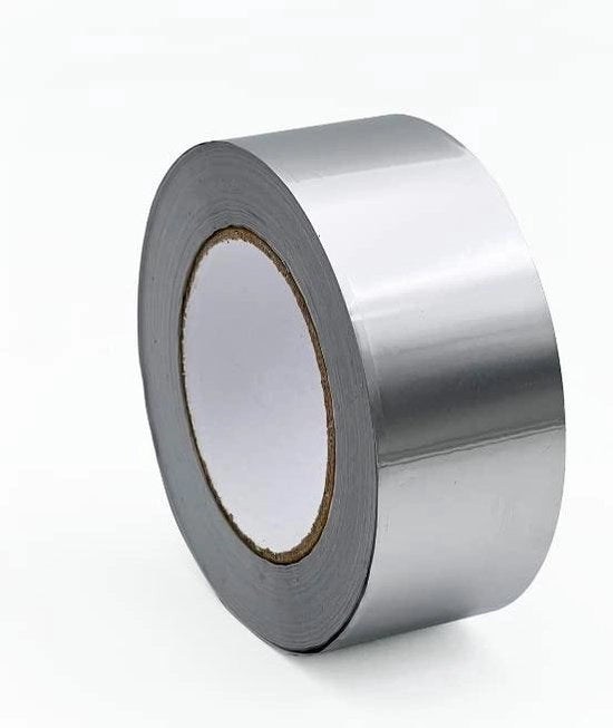 Tappetino di alluminio termoresistente 50 mm x 45 m - Tappetino di schermo a vapore - Tappetino di alluminio