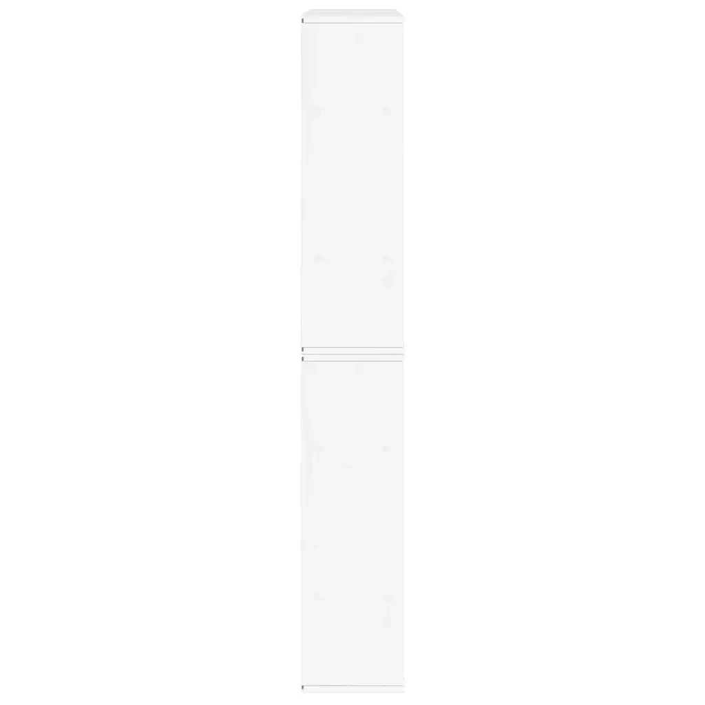 Armadietti Laterali 4 pz ODDA Bianco 40x24x79 cm Legno di Pino 3365351