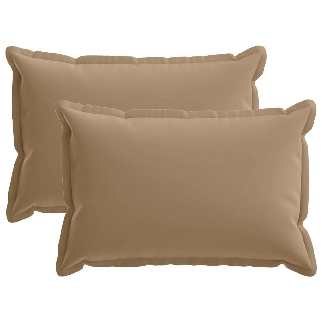 Federa 2 pz HOUTEN Tortora 30 x 50 cm Poliestere 916229