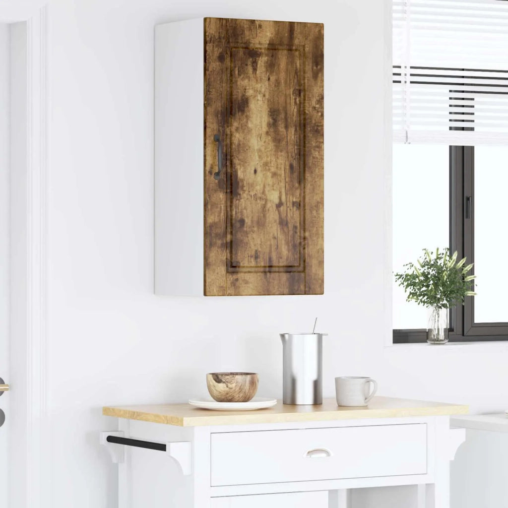 Armadietto a muro PORTO Rovere fumé 40 x 31 x 80 cm