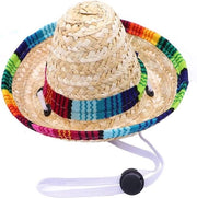 Cappello divertente per cani, cappello cosplay per chihuahua regolabile, costume da festa messicano, decorazione di costume per animali domestici, cani, compleanni, Natale e Halloween