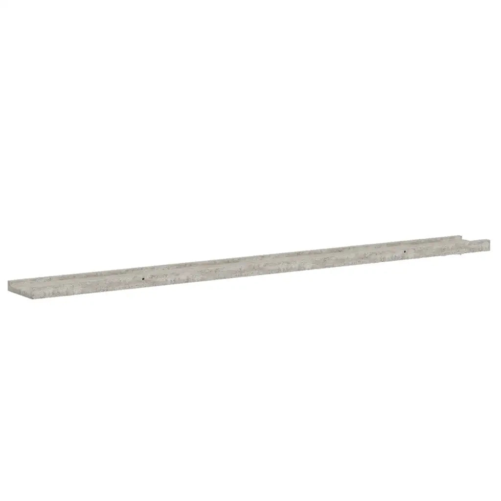 Mensole da Parete 4 pz Grigio Cemento 115x9x3 cm cod mxl 32813