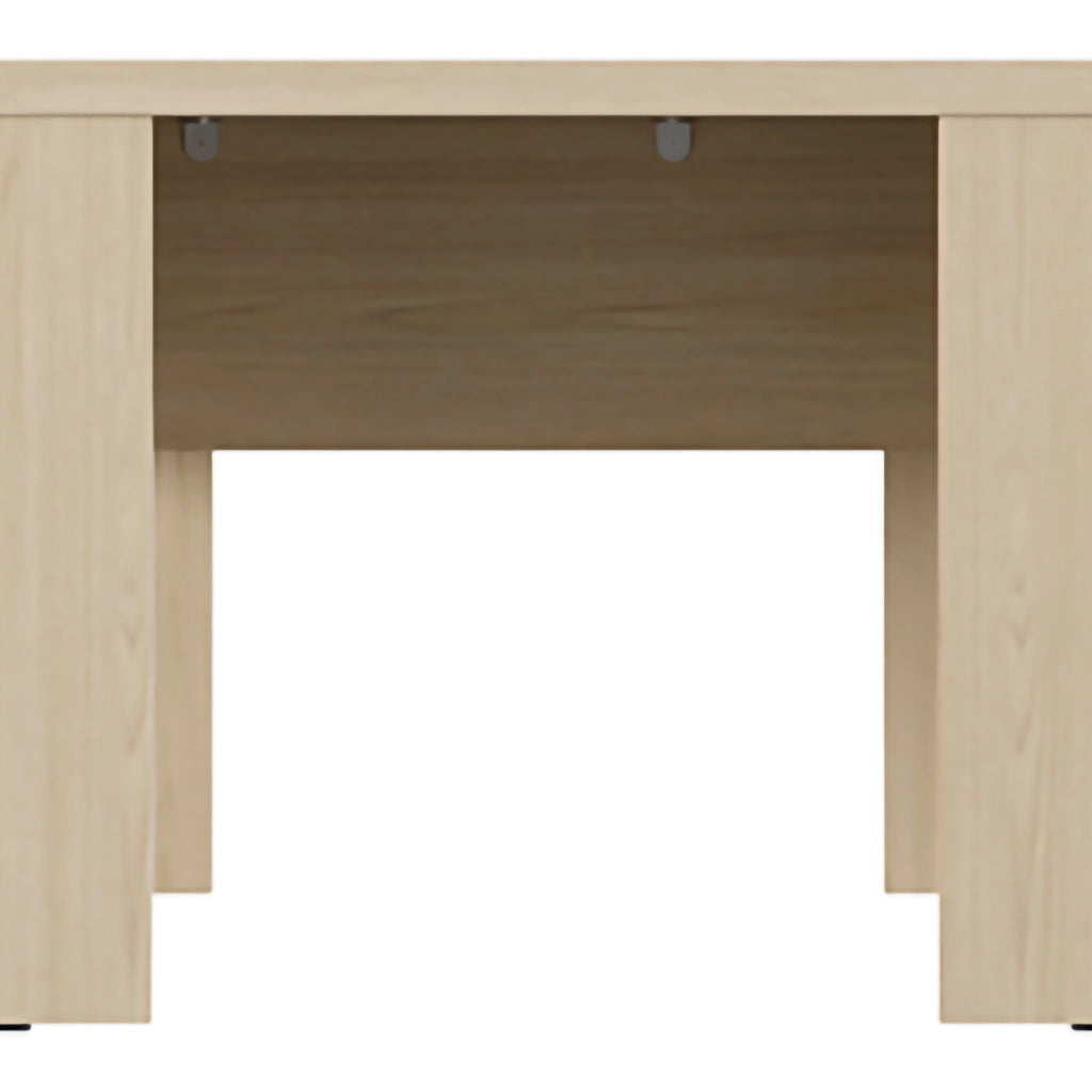 Magre, Tavolino da Salotto Forma Quadrato, 67x67x43h cm Marrone Rovere