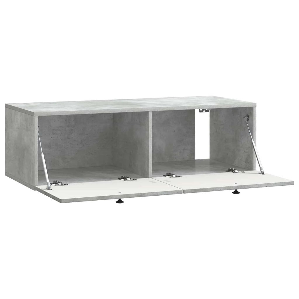 Mobile Porta TV da Muro Grigio Cemento 98 x 41 x 30 cm