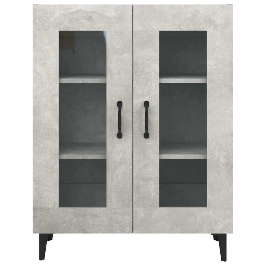 Buffet credenza cassettiera armadio mobile contenitore organizer per cucina soggiorno salotto 69,5 x 34 x 90 cm legno ingegnerizzato grigio 02_0032057